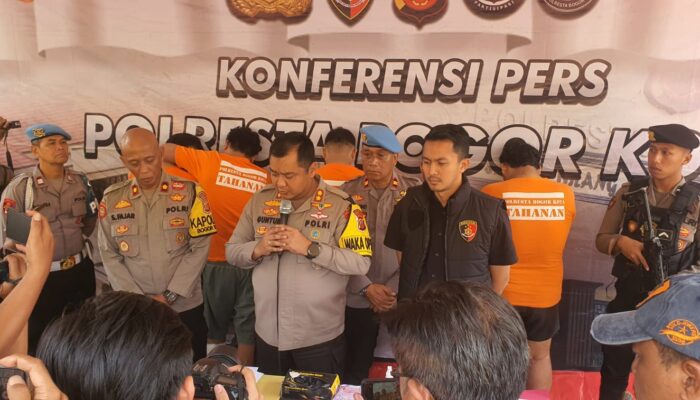 Promosikan Empat Situs Judol, Dua Pria di Kota Bogor di Tangkap Sat Reskrim