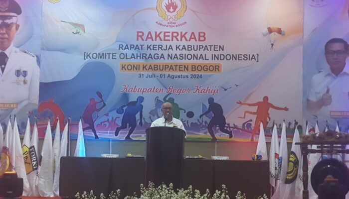 Peningkatan Kualitas Atlet dan Pelatih, Fokus Rakerkab KONI Kabupaten Bogor 2024