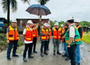 Wujudkan Program Ketahanan Pangan 1Juta Hektar Sawah, Haji Isam Bangun Jalan Gunakan Tailing Freeport
