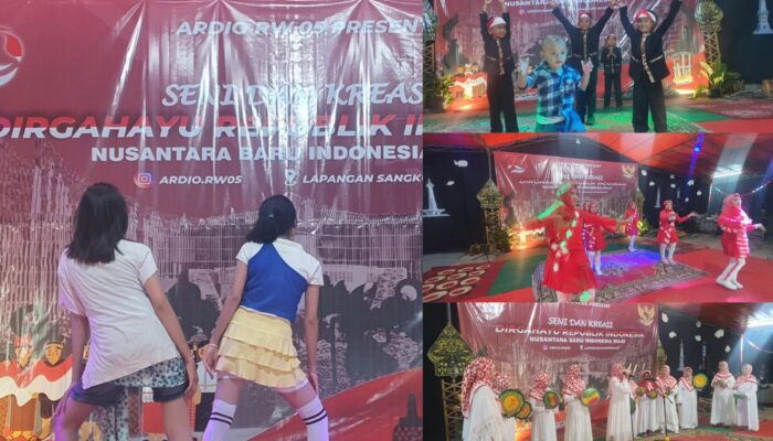 Gegap Gempita Pentas Seni di RW 005 Ardio: Puncak Peringatan HUT RI ke-79