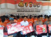 Polresta Bogor Kota Amankan 43 Tersangka Narkotika dalam Operasi 1,5 Bulan