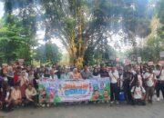 Sosialisasi Pilkada 2024: PPK Bogor Tengah Ajak Warga Jalan Sehat di Taman Ekspresi