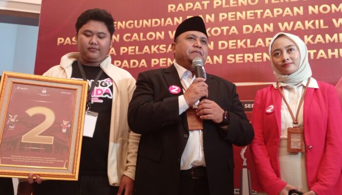 Atang – Annida Dapat Nomor Urut 2, Siap Berikhtiar Maksimal di Pilwalkot Bogor