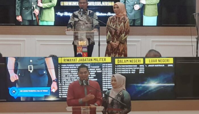 Pergantian Komando Dandim 0606/Kota Bogor: Kolonel Inf Fikri Ferdian, S.Sos, M.M Digantikan Letkol Inf Dwi Agung Prihanto,S.Sos MTR ( Han )
