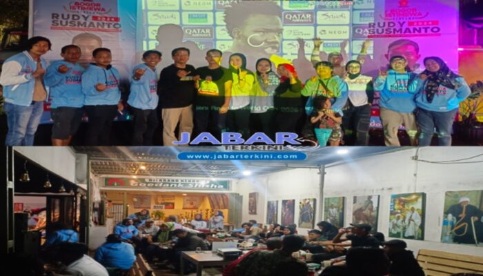 Rumah Pemenangan Rudy Susmanto Adakan Nobar Sosialisasikan Bogor Istimewa