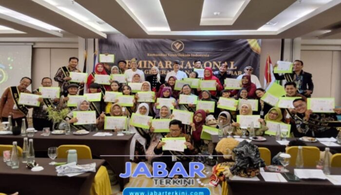 Vent Indo Sukses Gelar Seminar Nasional Pendidikan, Stadium General, Dan Wisuda Akbar Cetak Ventrilokuis Andal