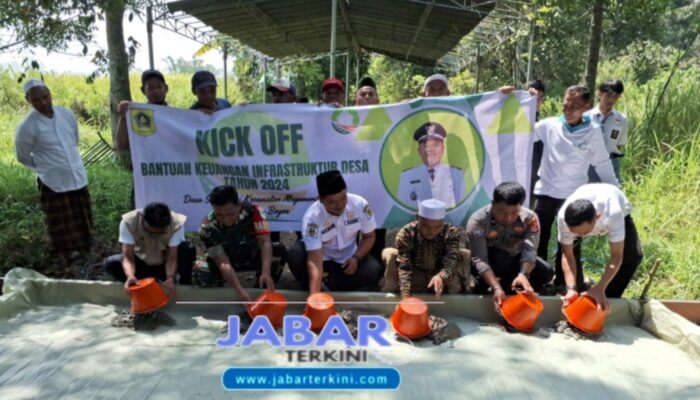 Pembangunan Infrastruktur Tahun 2024 di Desa Sukaresmi Kec. Megamendung Berlanjut