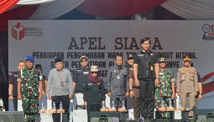 Bawaslu Kota Bogor Gelar Apel Siaga Persiapan Pengawasan Pilkada 2024