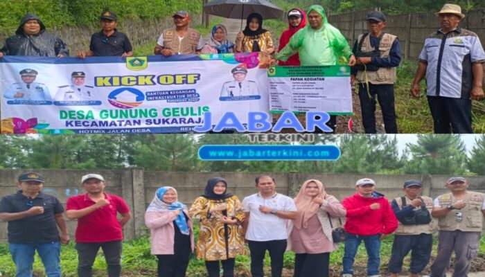 Desa Gunung Geulis Launching Program Bantuan Keuangan Tahun 2024 Dari Pemkab Bogor