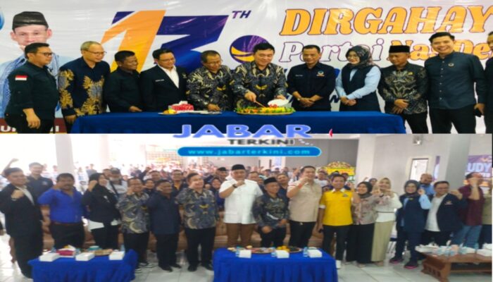 Dengan Usung Tema “Sinergi Membangun Bangsa” Partai Nasdem Rayakan HUT Ke – 13