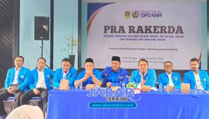 Bersama Pengurus DPK, OKP Se – Kabupaten Bogor Dan DPD KNPI Kab.Bogor Adakan Pra Rakerda