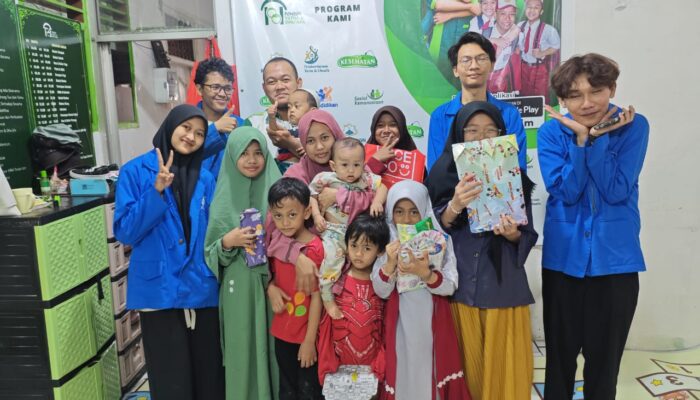 Mahasiswa BSI Sastra Inggris Gelar Kegiatan Edukasi dan Berbagi di Pondok Yatim Dhu’afa Cengkareng