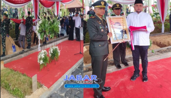 Pemindahan Pemakaman Alm Ayahanda Dan Alm Kakeknya Bupati Terpilih Rudy Susmanto Berjalan Dengan Lancar Dan Khidmat