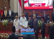 Serah Terima Jabatan Dan Penyampaian Pidato Sambutan Bupati Bogor Periode Tahun 2025 – 2030, DPRD Kab.Bogor Adakan Rapat Paripurna