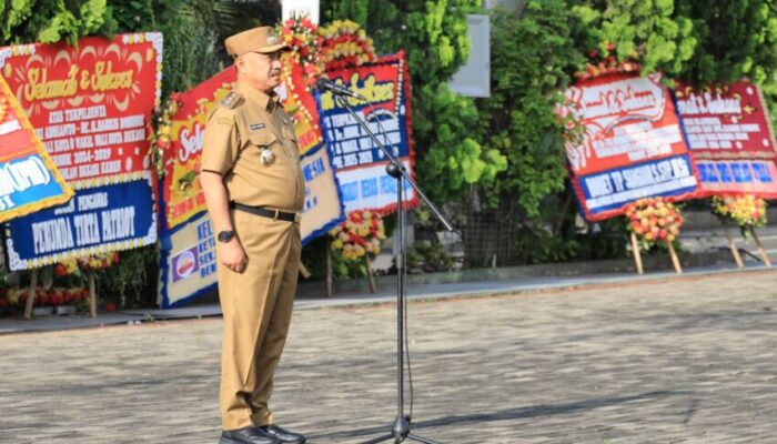 Perdana Memimpin Apel, Ini yang Disampaikan Wakil Wali Kota Bekasi Harris Bobihoe