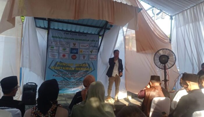 Kolaborasi PWI Kota Depok dan PT IIM, Program Berkah Senyum Ramadan Sukses Digelar