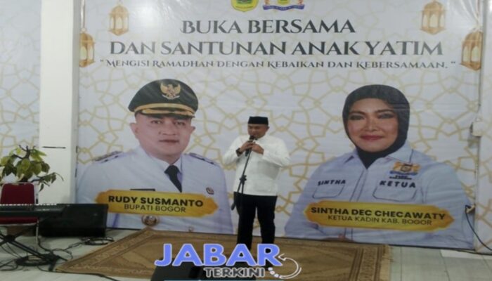Kadin Dan Bupati Bogor Santuni Anak Yatim Di Bulan Penuh Berkah