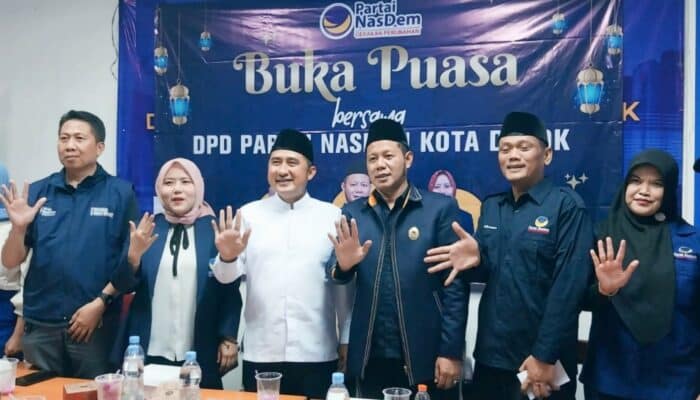 Kader Nasdem Komitmen Dukung Program Supian Suri-Chandra