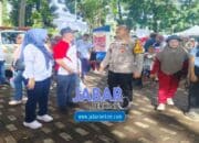 Personel Polsek Cibinong Amankan Kegiatan Pesta Rakyat “Cibinong Festival 2025” Dalam Rangka HJB Ke-543