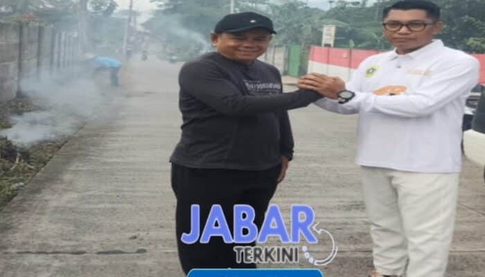 Desa Cimanggis Dan Desa Waringin Bekerjasama Gotong Royong Bersih-Bersih Sambut Peringati Hari Jadi Bogor Ke – 534