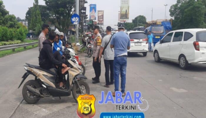 Polsek Ciawi Gencar Lakukan Patroli, Cegah Premanisme Dan Aksi Joki di Jalur Strategis