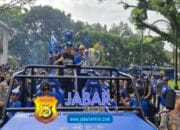 Polda Jabar Kerahkan Ribuan Personel Gabungan Amankan Pawai Kemenangan Persib Bandung