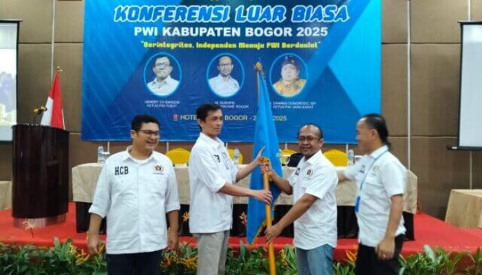 Tanpa Lawan, Nurofik Terpilih Aklamasi Pimpin PWI Bogor
