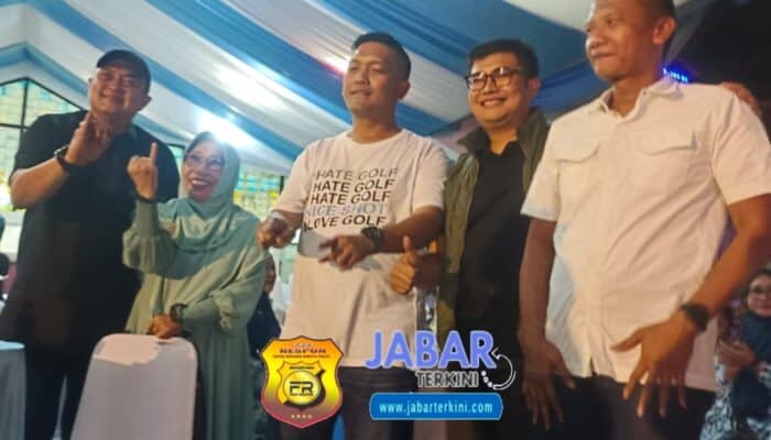 Masyarakat Padati Lapangan Tegar Beriman Untuk Pesta Rakyat HUT Bhayangkara Ke – 79