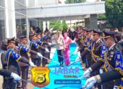 Serah Terima Jabatan Kapolres Bogor Dari AKBP Rio Wahyu Anggoro Kepada AKBP Wikha Ardilestanto