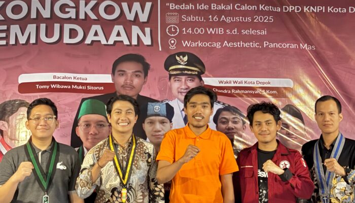 Cipayung Plus Gelar Kongkow Bedah Ide Bakal Calon Ketua KNPI Kota Depok Periode 2025-2028