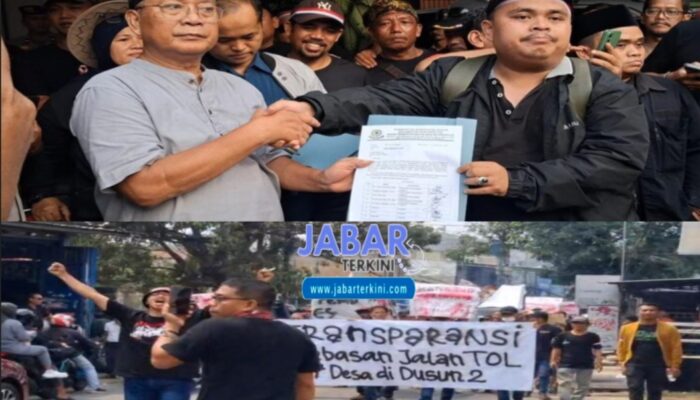 Warga Bojong Kulur Gelar Aksi Demonstrasi, Desak Kepala Desa Mundur Dari Jabatannya
