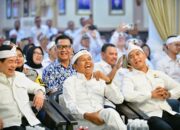 Anin dan Arsjad Kompak Hadiri Pelantikan Almer Faiq Rusydi sebagai Ketua Umum KADIN Jawa Barat