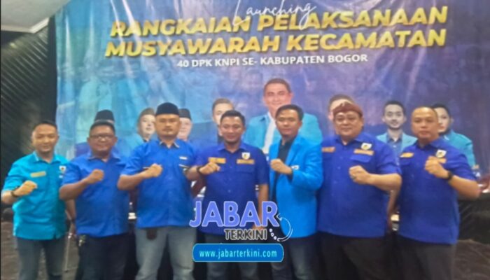 Launchimg Rangkaian Pelaksanaan Muscam 40 DPK KNPI Se – Kabupaten Bogor