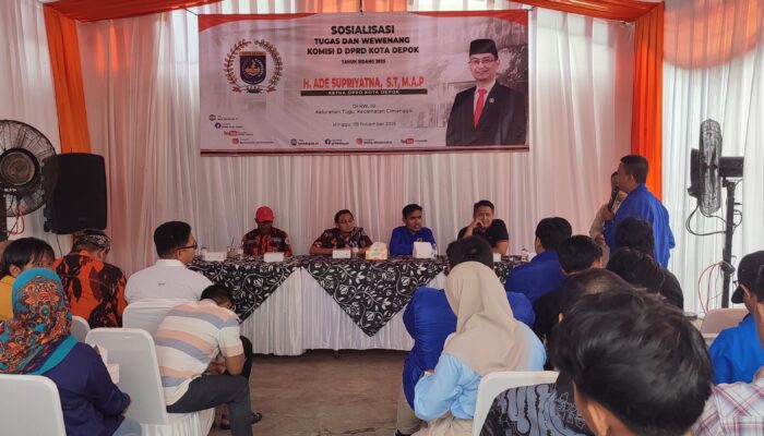 Gelar Sosialisasi, Ketua DPRD Ade Supriyatna Soroti Peran Strategis KNPI Kota Depok