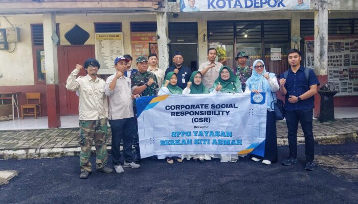 SPPG Berkah Siti Asmah Kucurkan CSR ke SDN Kalibaru 2