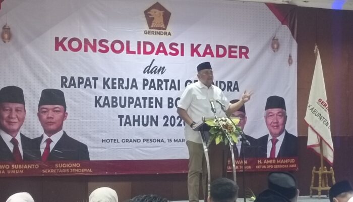 DPC Partai Gerindra Gelar Konsolidasi dan Rapat Kerja Sekaligus Buka Puasa Bersama