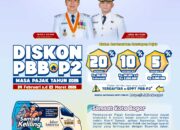 Pemkot Bogor Berikan Diskon PBB-P2 Hingga 20 Persen, Berlaku 24 Februari–23 Maret 2026