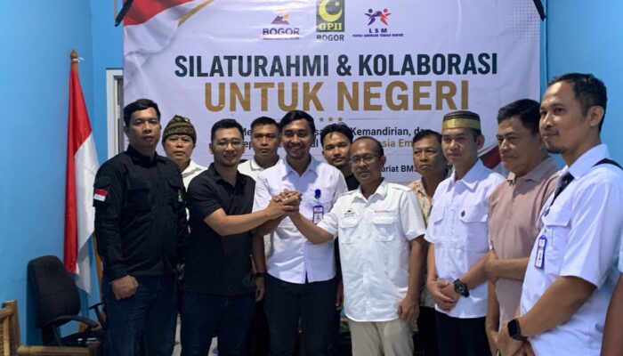 Dari Bogor untuk Indonesia, BMSN-GPII-PJTR Satukan Langkah