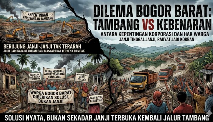 Aksi Warga Memanas, PANDAWA Desak Pemkab Bogor Tunda Operasional Tambang