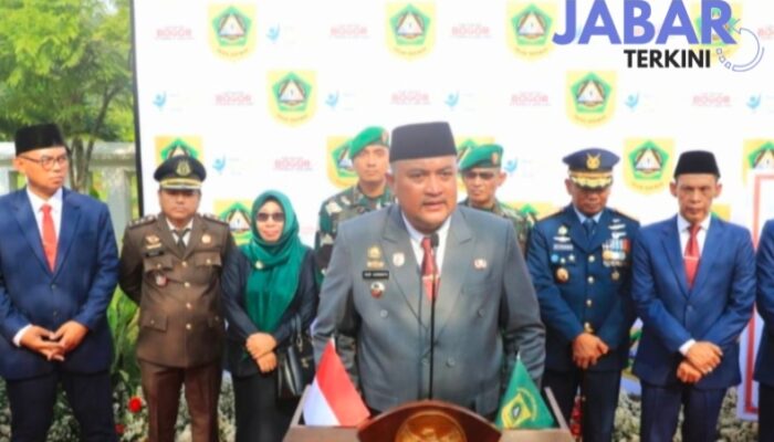 Upacara Hardiknas di TMP Pondok Rajeg Dipimpin Langsung Bupati Bogor