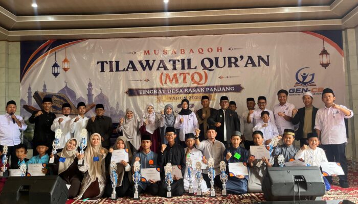 MTQ Se-Desa Sasak Panjang Jadi Wadah Lahirnya Talenta Muda Qurani
