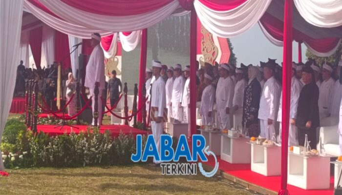 Bupati Bogor Pimpin Upacara Puncak Hari Jadi Bogor Ke-544 di Malasari