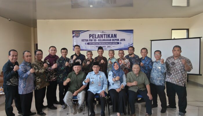 Resmi Dilantik, 14 Ketua RW Depok Jaya Diminta Jadi Garda Terdepan Pelayanan Masyarakat