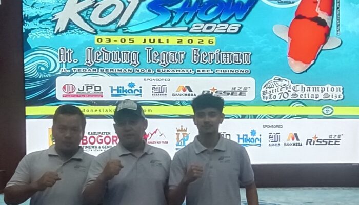 Kompetisi Koi Show 2026 Jadi Penggerak Ekonomi Pembudidaya Lokal
