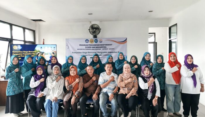 UPN Veteran Jakarta Gelar Pengabdian Masyarakat untuk Perkuat Komunitas Siaga Bencana