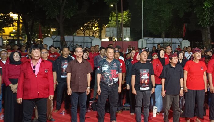 Peringati Kudatuli 27 Juli 1996, DPC PDI Perjuangan Kabupaten Bogor Gelar Tabur Bunga