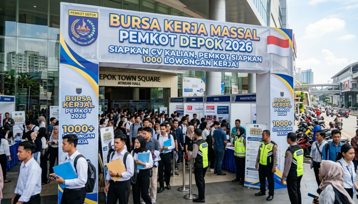 Langkah Nyata Tekan Pengangguran Pemkot Depok Sediakan 1.000 Posisi Kerja