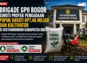Brigade GPII Bogor Minta APH Usut Proyek Pupuk Hayati Rp7,46 Miliar dan Pengadaan Kultivator di Distanhorbun Kabupaten Bogor