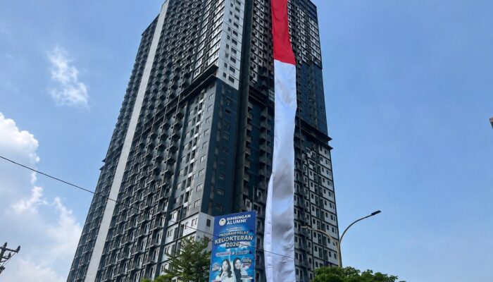 Spektakuler! Kain Merah Putih Raksasa di Depok Pecahkan Rekor Dunia
