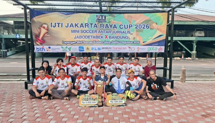 IJTI Depok Juara 1 Mini Soccer, Bukti Kekompakan di Dalam dan Luar Lapangan